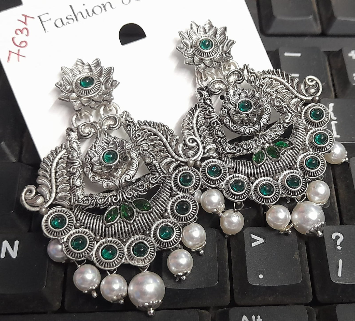 Zinc Alloy Silver Oxidised Jewellery